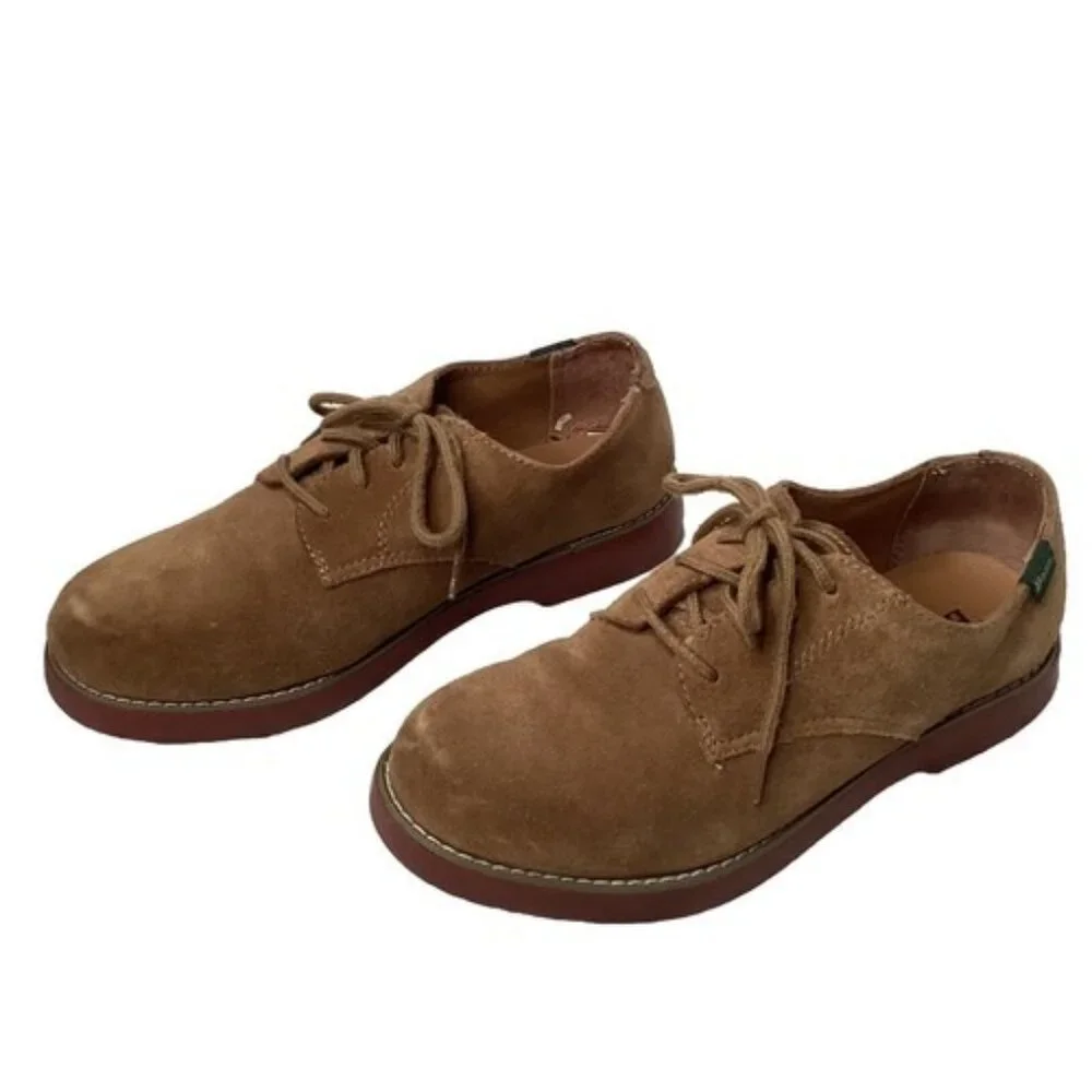 Vintage G.H. Brass "Bucs" Suede Oxford Shoes with Original Box Lace Up - Picture 1 of 9